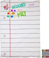 Notesy i bloczki - Poszewka na kołdrę do malowania, notatnik, eatsleepdoodle - miniaturka - grafika 1