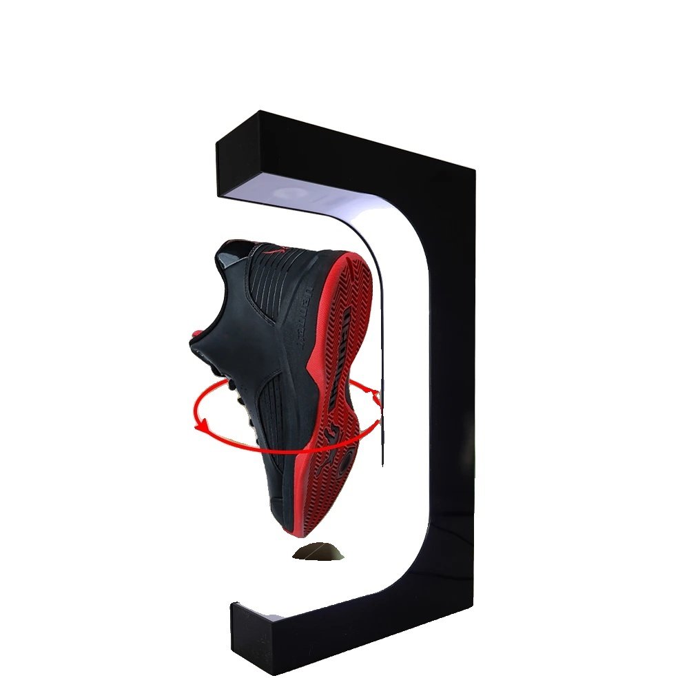 Magnetyczny pływający stojak na buty, pływająca konstrukcja, oświetlenie LED, jasnozielony