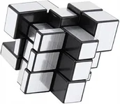 Gry planszowe - Kostka 3X3X3 Mirror Cube Shengshou Srebrna - miniaturka - grafika 1