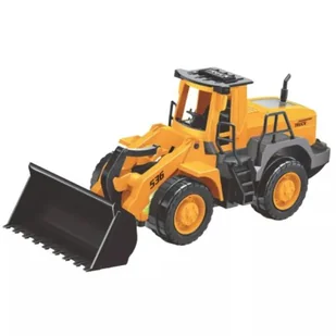 Buldożer z dźwiękiem i światłami - 28 cm - Samochody i pojazdy dla dzieci - miniaturka - grafika 1