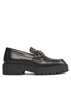 Gino Rossi Loafersy PRISCILLA-23900 Czarny - Półbuty damskie - miniaturka - grafika 1