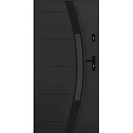 Drzwi zewnętrzne - Drzwi zewnętrzne NYKS antracyt 90 lewe - miniaturka - grafika 1