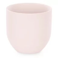 Pudła i pojemniki do przechowywania - Pojemnik do przechowywania SHIRE styl nowoczesny do wewnątrz ameliahome - STORAGEJAR/AH/SHIRE/POWDERPINK/10X9,5 - miniaturka - grafika 1