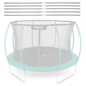 Akcesoria do trampolin - Ring górny pierścień siatki do trampoliny Neo-Sport 374cm 12ft - miniaturka - grafika 1