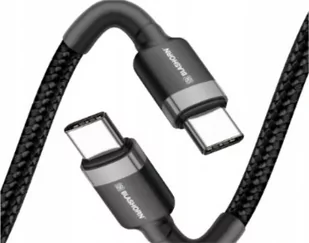 Kabel Usb Typ C - Usb Typ-c QC3.0 2,4A 1,2M Krótki - Kable USB - miniaturka - grafika 1