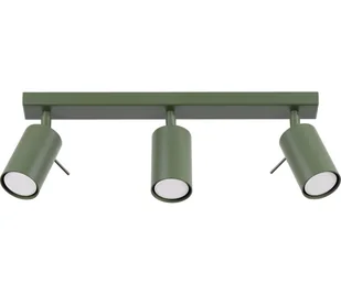 Sollux SL.1502 - Oświetlenie punktowe RING 3xGU10/10W/230V zielony - Lampy sufitowe - miniaturka - grafika 1