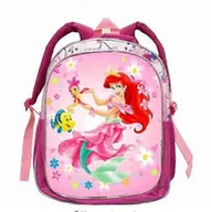 Plecaki szkolne i tornistry - Mała Syrenka Ariel Księżniczka Plecak Dziecięcy Plecak szkolny Tornister Przedszkole Różowy Przedszkolny Podstawowy Tornister dla dziewczynek jak z... - miniaturka - grafika 1