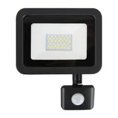 Lampy ogrodowe - Eko-Light Naświetlacz LED 30W 2900lm 4000K IP65 czujnik PIR - miniaturka - grafika 1