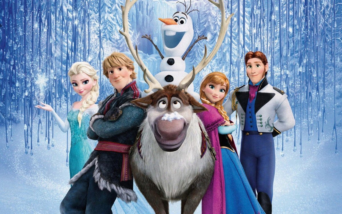 PUZZLE Kraina Lodu Elsa Anna Olaf Frozen A3 252 el z Nadrukiem+IMIĘ Pudełko