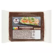 Inne pieczywo - Carrefour Extra Pumpernikiel pełnoziarnisty 250 g - miniaturka - grafika 1