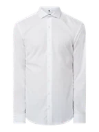 Koszule męskie - Koszula biznesowa o kroju slim fit z popeliny - miniaturka - grafika 1