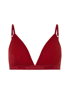 Tommy Hilfiger Biustonosz damski na fiszbinach Kobiety czerwony jednolity, S - Biustonosze - miniaturka - grafika 1