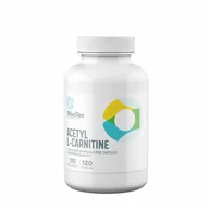 Aminokwasy - Myotec Acetyl L-karnityna 120 kapsułek - miniaturka - grafika 1