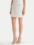 Spódnice - Guess Spódnica mini W6RD56 WJ632 Écru Regular Fit - miniaturka - grafika 1