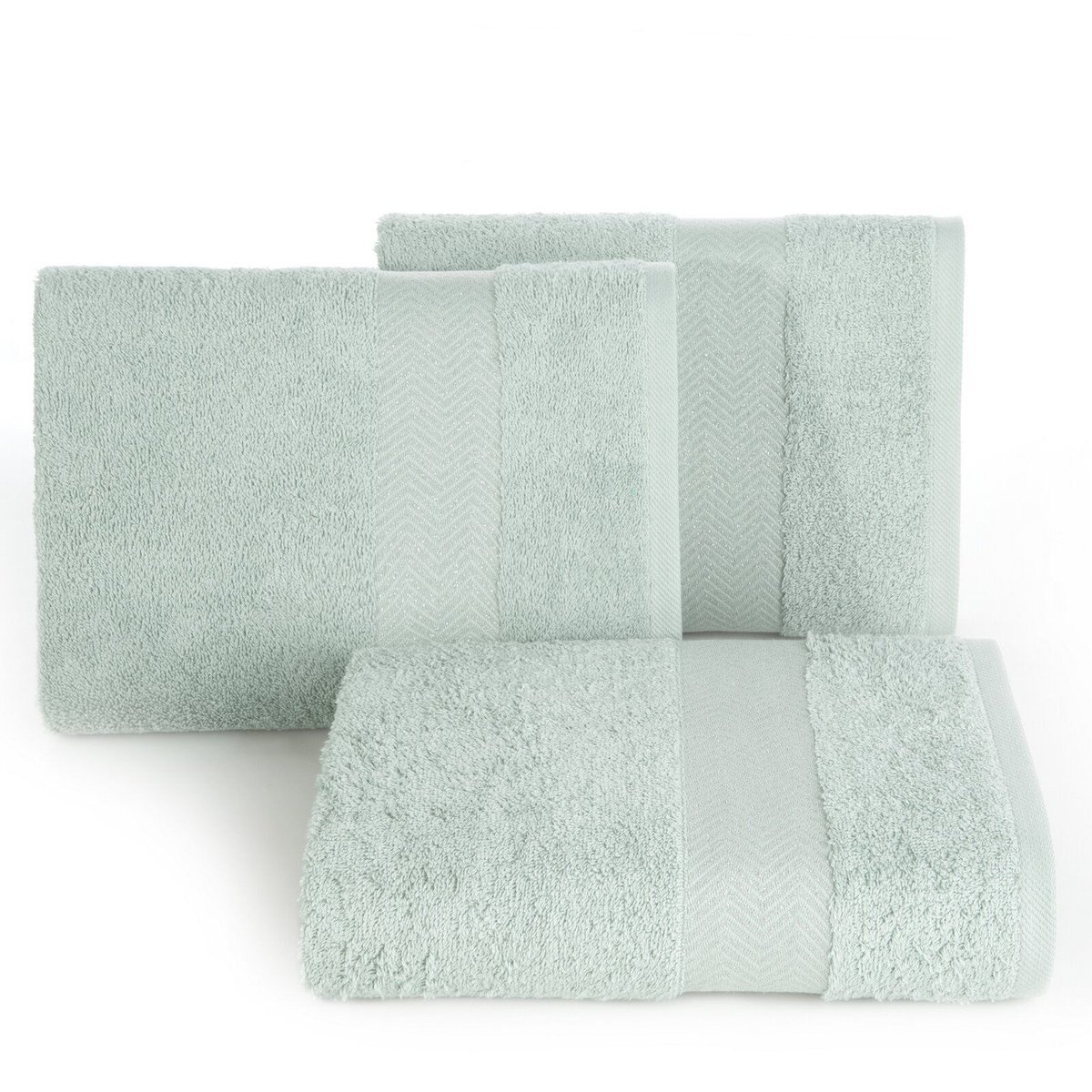 Ręcznik kąpielowy 70x140 cm miętowy frotte 500 GSM trwały
