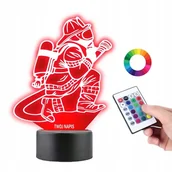 Lampy pozostałe - Lampka na biurko Strażak Straż Pożarna LED PLEXIDO - miniaturka - grafika 1