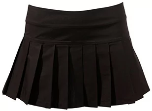 Cottelli Collection spódnica plisowana czarna (Black), S - Spódnice - miniaturka - grafika 1