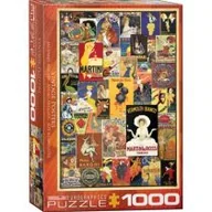 Puzzle - Eurographics Vintage Posters Collage 1000pc Puzzle (Other) - miniaturka - grafika 1
