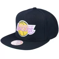Czapki męskie - Mitchell & Ness Czapka Z Daszkiem Nba Los Angeles Lakers Top Spot Snapback Hwc Lakers Hhss2976-Lalyypppblck Osfm Czarny - miniaturka - grafika 1