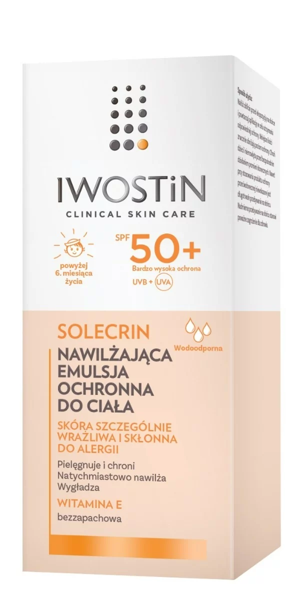 Iwostin Solecrin emulsja ochronna wodoodporna SPF50+ 100ml