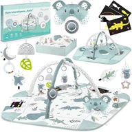 Maty edukacyjne - Mata interaktywna edukacyjna 136 x 136 cm Koala Nukido - miniaturka - grafika 1