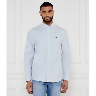 Tommy Jeans Koszula Regular Fit oxford - Koszule męskie - miniaturka - grafika 1