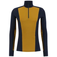 Pozostała odzież narciarska - Ulvang Peak Map Half Zip, podkoszulek narciarski, męski, ciemnoniebieski/kathay spice - miniaturka - grafika 1
