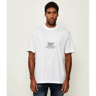 Koszulki męskie - HUGO T-shirt Duarms Oversize fit - miniaturka - grafika 1