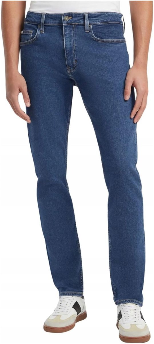 Jeansy męskie Guess M4YA1C D5DM2 niebieski - Pants: 31/34
