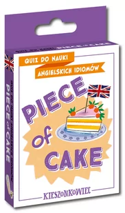 Edgard Quiz do nauki angielskich idiomów Piece of cake - Gry planszowe - miniaturka - grafika 1