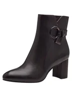 Botki damskie - MARCO TOZZI Damskie botki Zip+Slip 2-25320-43, chestnut, 38 EU - miniaturka - grafika 1