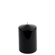 Świece - Świeca klasyczna lakier czarna 10 x 15 cm - miniaturka - grafika 1