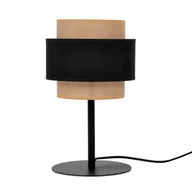 Lampy stojące - Lampka stołowa, nocna z dwukolorowym abażurem K-5236 z serii GATO - miniaturka - grafika 1