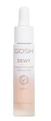 Podkłady do twarzy - GOSH Dewy Rozświetlający Podkład w Kroplach 002 Porcelain - miniaturka - grafika 1