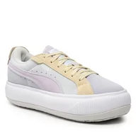 Sneakersy damskie - Puma Sneakersy Suede Mayu Raw Wns 383114 01 Ice Flow White - miniaturka - grafika 1