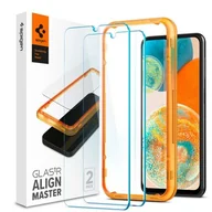 Szkła hartowane na telefon - Spigen Szkło hartowane Alm Glas.Tr Slim do Samsung Galaxy A23 5G/LTE 2szt. - miniaturka - grafika 1