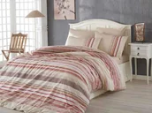 Pościel - Pościel bawełniana MILENA BEIGE - miniaturka - grafika 1