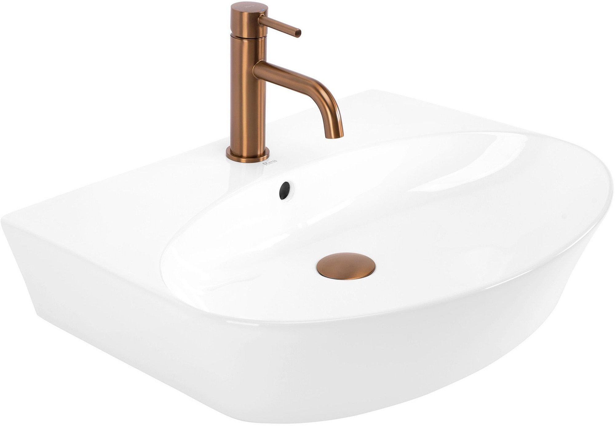 Umywalka nablatowa / ścienna Rea Kim 60