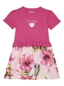 Sukienki i spódniczki dla dziewczynek - Guess Sukienka codzienna K6GK01 K6YW4 Różowy Regular Fit - miniaturka - grafika 1