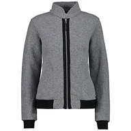 Kurtki damskie - CMP Rib Wooltech Kurtka Turtleneck Damska kurtka - miniaturka - grafika 1