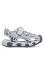 Buty dla chłopców - Action Boy Sandały CF2864-2A Szary - miniaturka - grafika 1