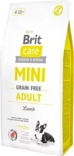 Brit Care Mini Grain Free Adult Lamb 7 kg - Sucha karma dla psów - miniaturka - grafika 1