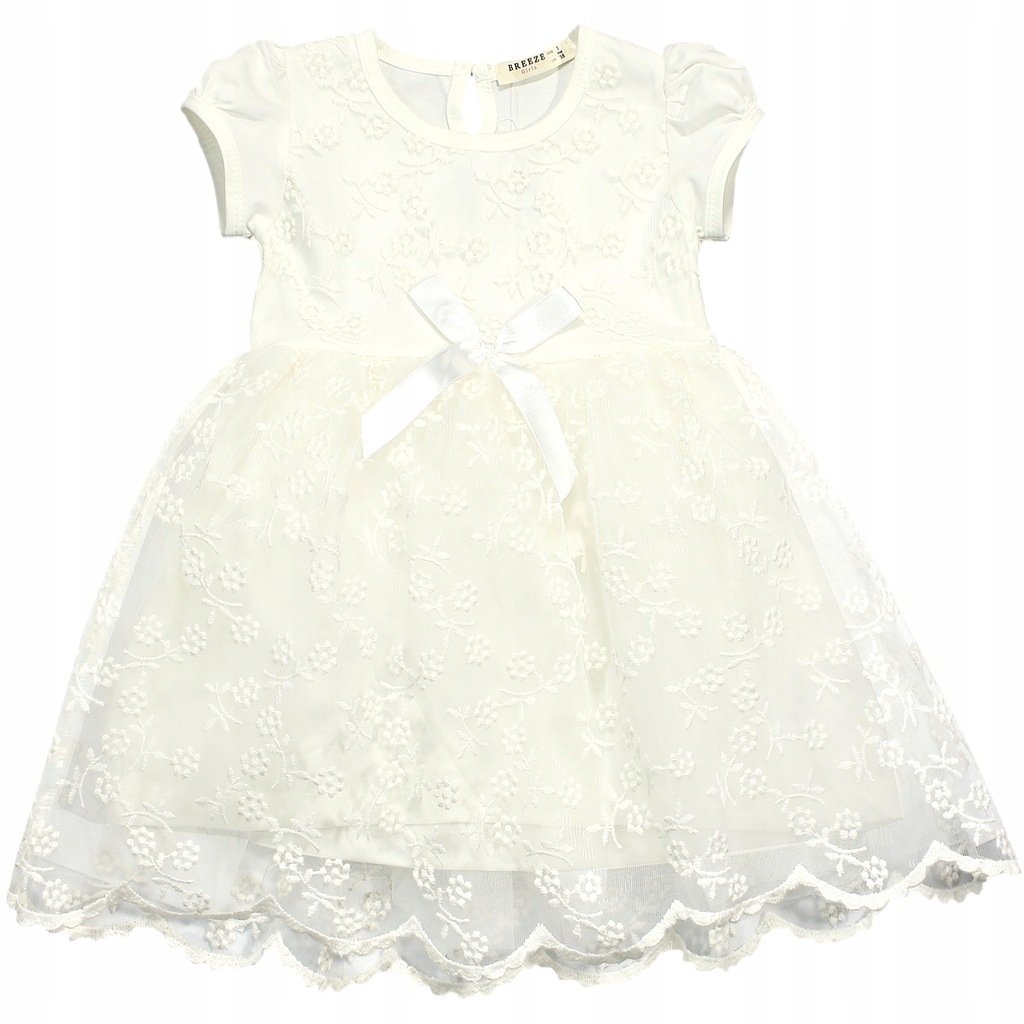 Elegancka SUKIENKA Tiulowa KORONKOWA Haft 104