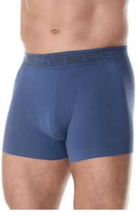 Bokserki męskie bawełniane classic Brubeck Comfort Cotton BX00501A niebieski - Majtki męskie - miniaturka - grafika 1