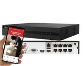 Rejestratory do monitoringu - Rejestrator sieciowy IP HiLook Hikvision NVR-8CH-5MP/8P na 8 kamer IP do 5 Mpx - miniaturka - grafika 1