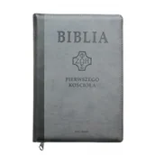 Religia i religioznawstwo - Biblia pierwszego Kościoła szara z paginatorami - miniaturka - grafika 1