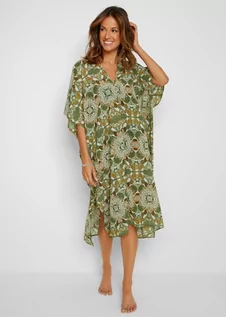 Sukienki - Sukienka tunikowa plażowa z poliestru z recyklingu - bonprix - grafika 1