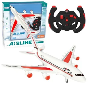 WOOPIE Zdalnie Sterowany Samolot Pasażerski Airline - Zabawki zdalnie sterowane - miniaturka - grafika 1