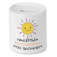 Skarbonki - Skarbonka Dla Stryja na Urodziny Imieniny Prezent z Nadrukiem ze Zdjęciem + Opakowanie na prezent (wzór 01) - miniaturka - grafika 1