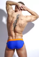 Kąpielówki męskie - Kąpielówki Aero Baltic (kieszonka Push-up) Szafirowy, M - miniaturka - grafika 1